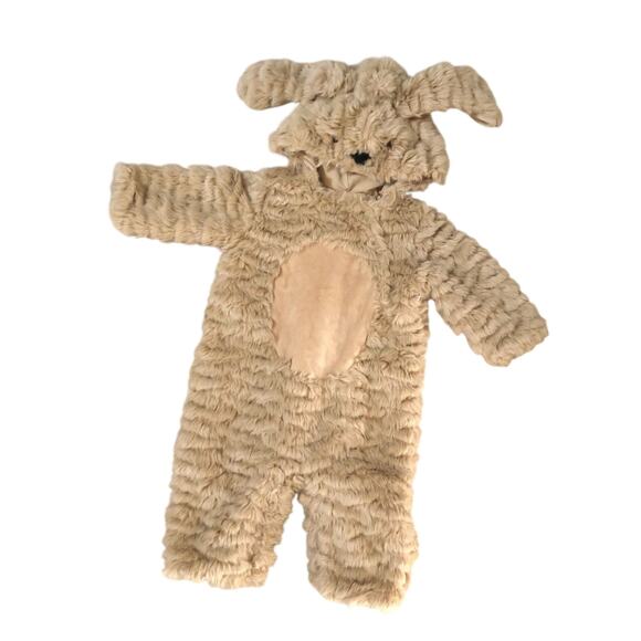 Pottery Barn Kids Faux Fur Labradoodle Dog Puppy Baby Halloween Costume 0-6M